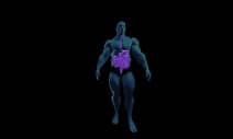 man's body