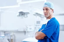 a dentist 
