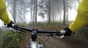 mountain biking