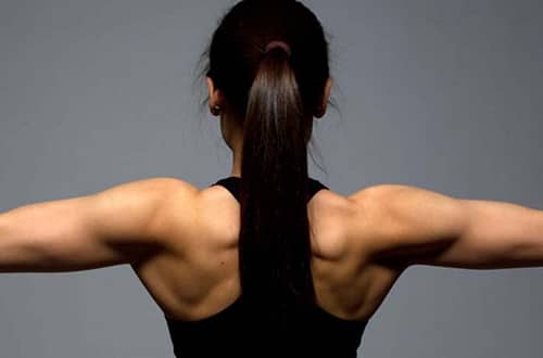 woman with muscle