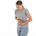 woman having abdominal pain